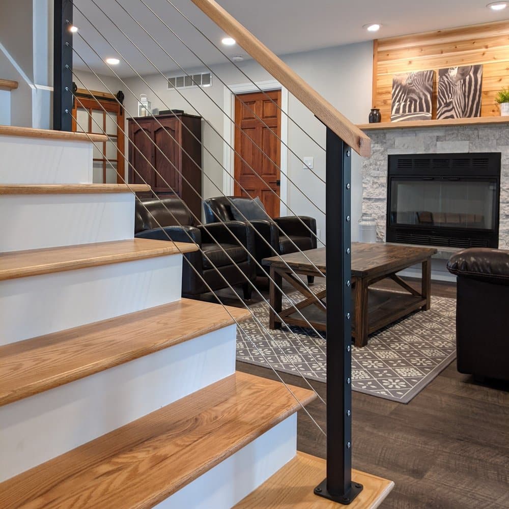 Cable Railing Systems for Stairs
