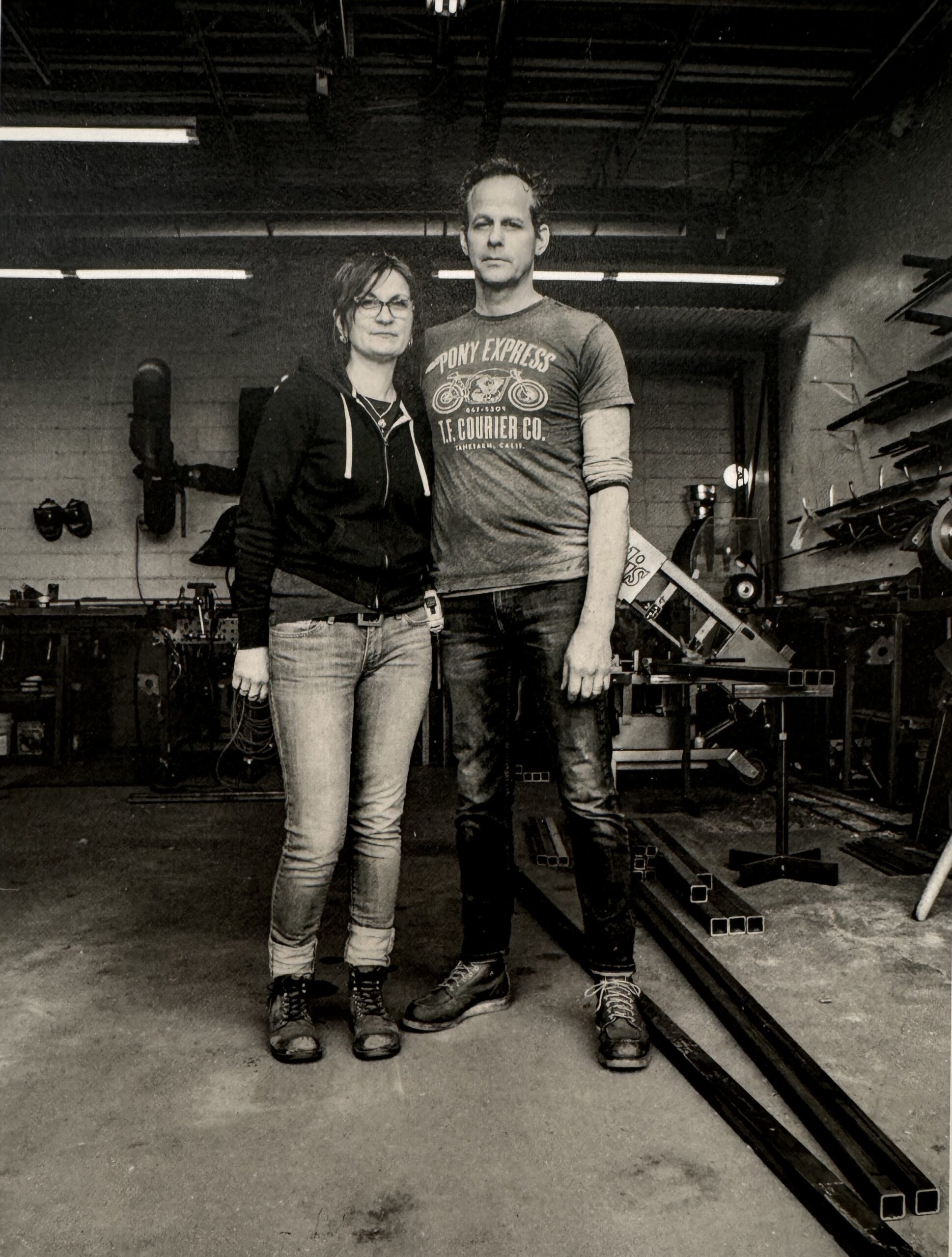 Custom cable railing handcrafted in Minneapolis by Paul Kraft MPLS Michele and Paul Kraft