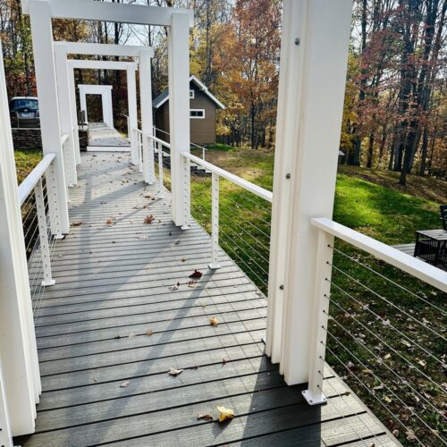 Custom Fitted Cable Railing System