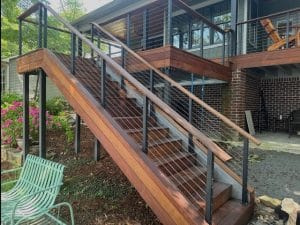 Custom Cable Railings Systems, Not cheap kits.